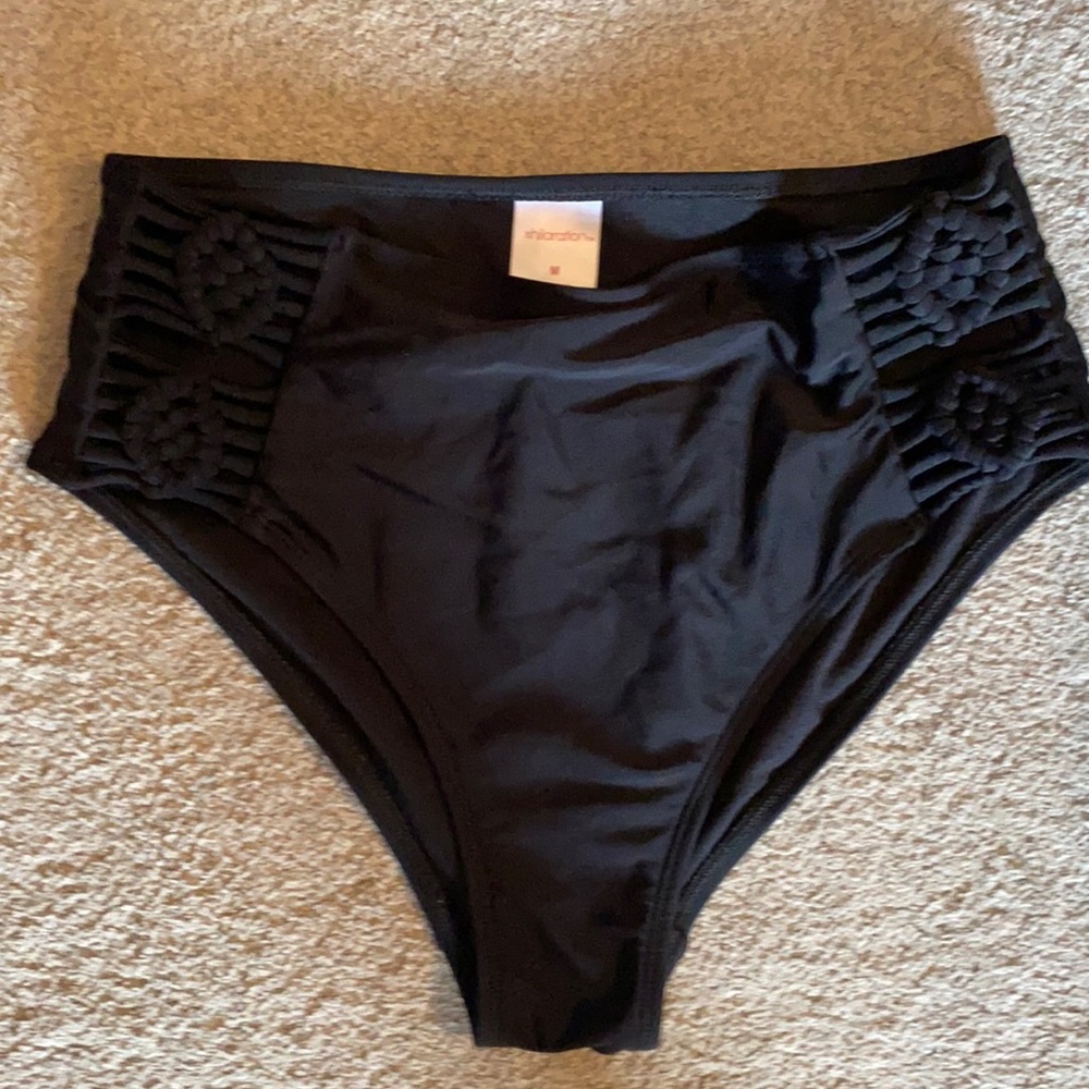 Black swim bottoms
